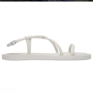 ALEXANDER MCQUEEN Cross Over Open Toe Strap Sandals